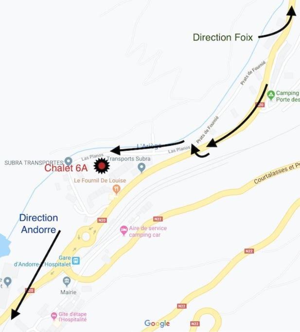 Chalet 6B Dans Les Pyrenees Proche D'Andorre Л'Оспитале-пре-л'Андорр Экстерьер фото