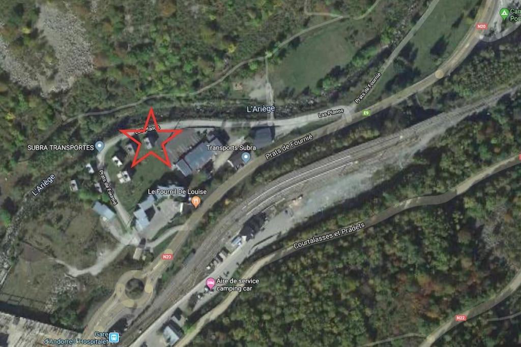 Chalet 6B Dans Les Pyrenees Proche D'Andorre Л'Оспитале-пре-л'Андорр Экстерьер фото